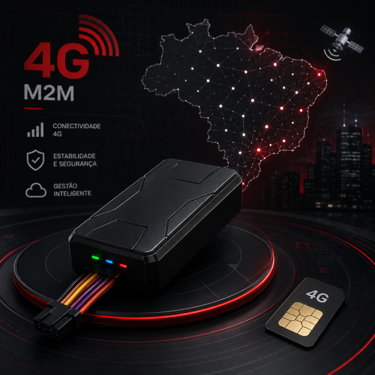 Rastreador 4G M2M